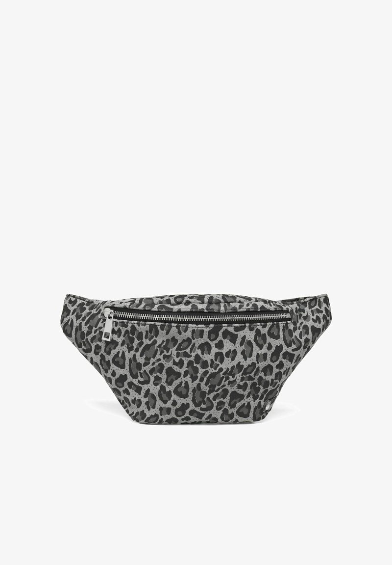 DEPECHE Pojasna torbica - grey leo print