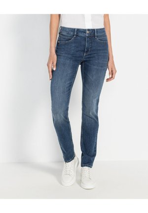 ANGELA - Slim fit jeans - mid blue