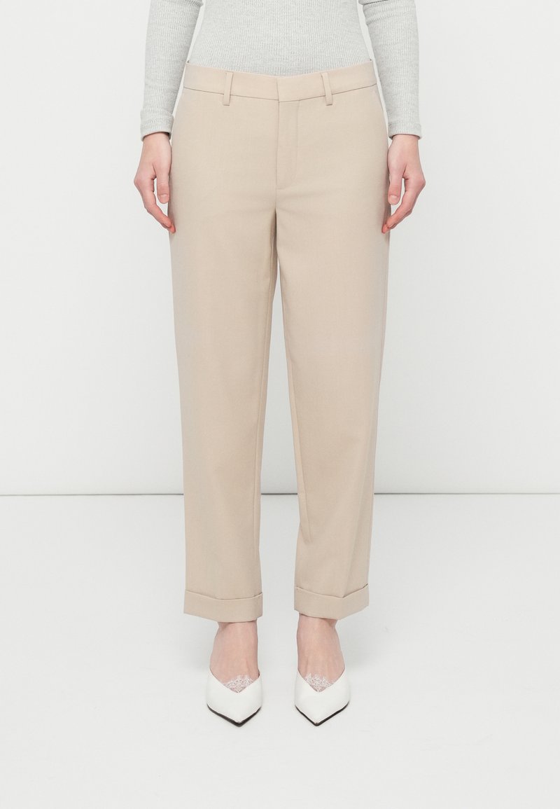 closed Broek beige