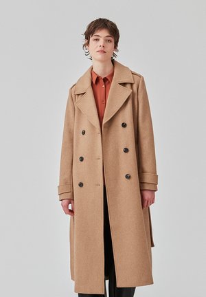 Modström COAT - Klassischer Mantel - brown sugar