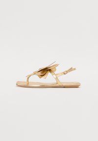 PARADISE - Sandales tongs - golden