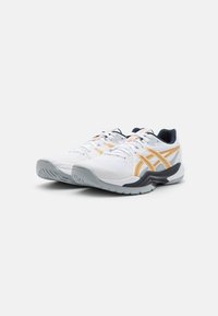ASICS POWERBREAK FF - Håndboldsko - white/rich gold