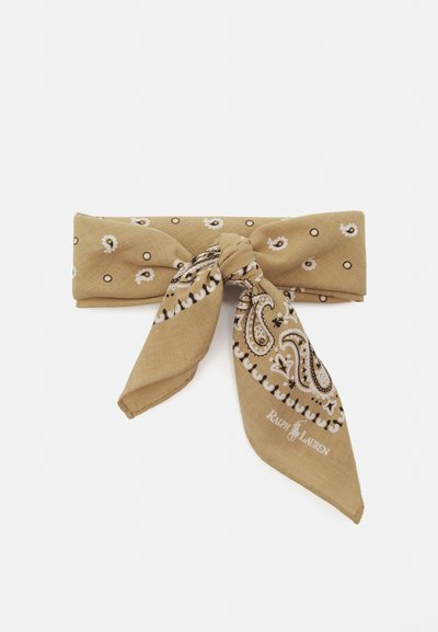 Polo Ralph Lauren PAISLEY COTTON BANDANNA - Selyemkendő - collection camel