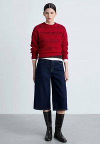 Mango MARINER - Pulover - red