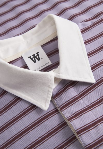 WOOD WOOD WWLANDON 25215 - T-shirt à manches longues - minimal gray stripe