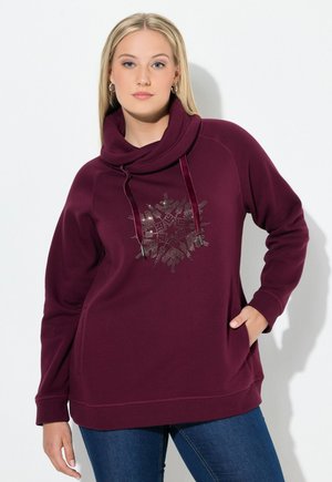Sweater - dark claret