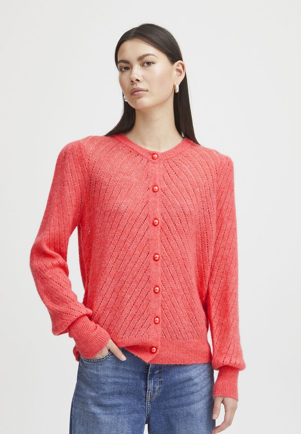 IHKamara - Cardigan - calypso coral