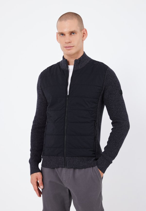 Cardigan - mottled anthracite