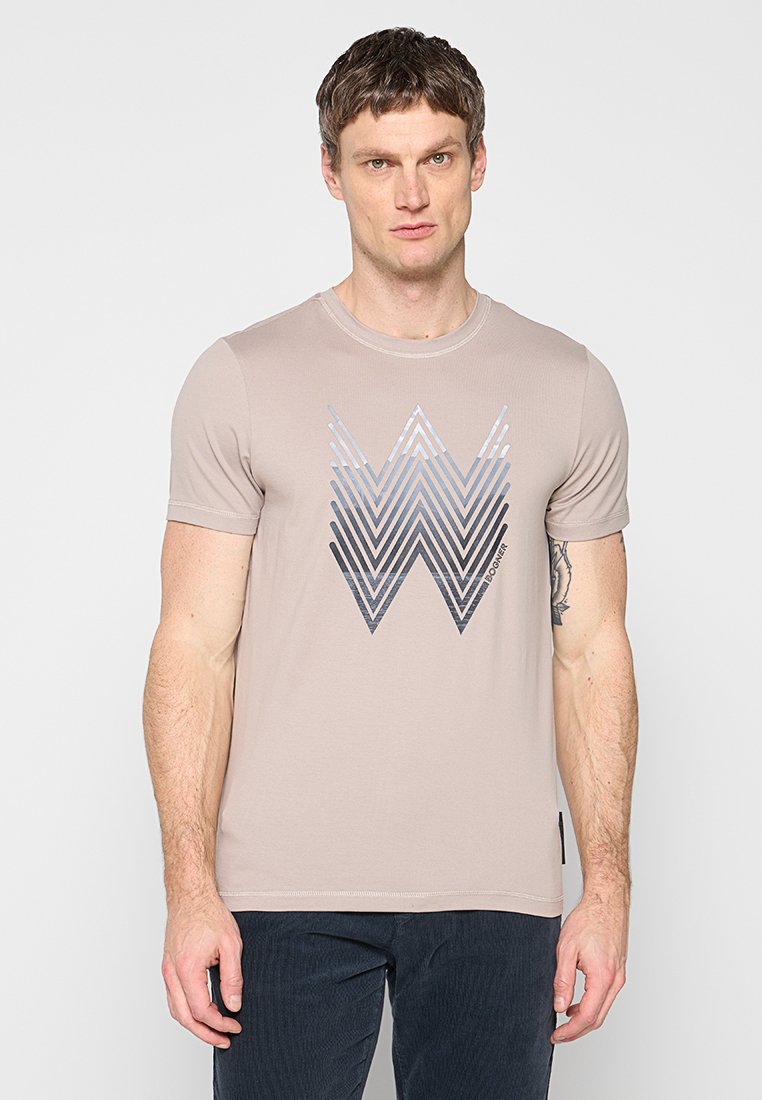 Bogner T-shirt print beige