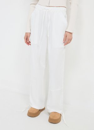 Calliope CON TASCONI  - Stoffhose - bianco