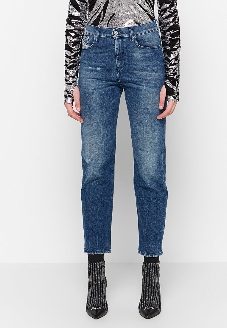 Diesel Straight leg jeans blauw