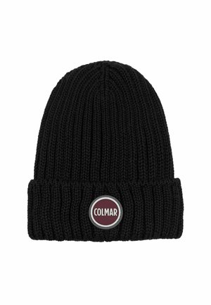 UNISEX  WITH TURN-UP - Berretto - black