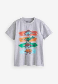 Next SHORT SLEEVE GRAPHIC 3 PACK STANDARD - T-Shirt print - red grey blue