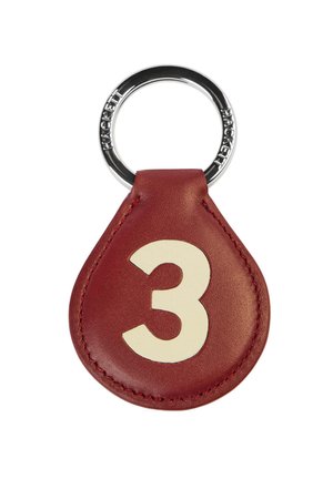 Hackett London THREE NUMBERED - Llavero - red white