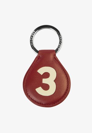 Hackett London THREE NUMBERED - Llavero - red white