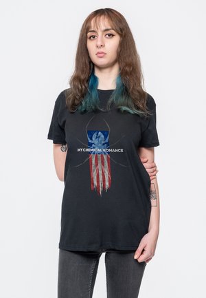 MY CHEMICAL ROMANCE SPIDER - Print T-shirt - black