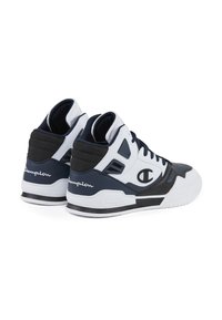 Champion 3 POINT TECH MID - Basketbalschoenen - white and black