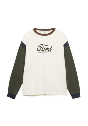 FORD CONTRAST - Top s dlhým rukávom - white