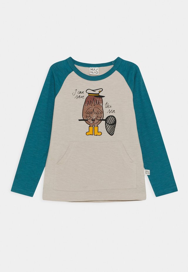 CAPTAIN WALRUS RAGLAN UNISEX - Long sleeved top - moonbeam