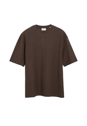 s.Oliver, T-SHIRT - T-Shirt basic - dunkelbraun