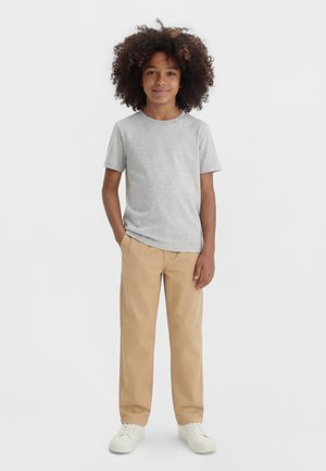 Calvin Klein Jeans STRAIGHT PULL ON PANT - Stoffhose - sandy beige