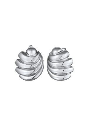 CHUNKY DROP - Øreringe - silberfarben