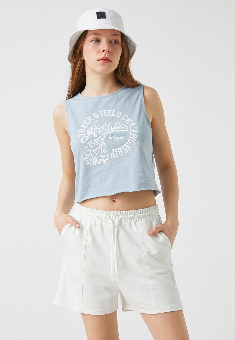 Koton Top lichtblauw Koton Top lichtblauw