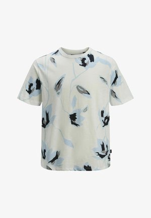 Jack & Jones PREMIUM, All Over Print - Trükipildiga T-särk - cloud dancer