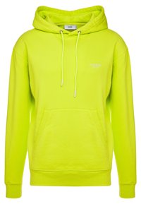 CLOSED Felpa con cappuccio - neon yellow