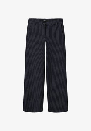 LMTD WIDE LEG LOW WAIST - Auduma bikses - navy blazer