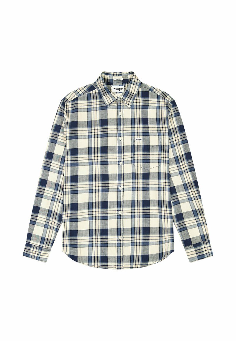 Wrangler Overhemd donkerblauw Wrangler Overhemd donkerblauw