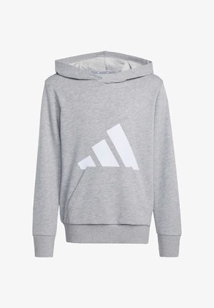 JUNIOR UNISEX - Mikina - medium grey heather white