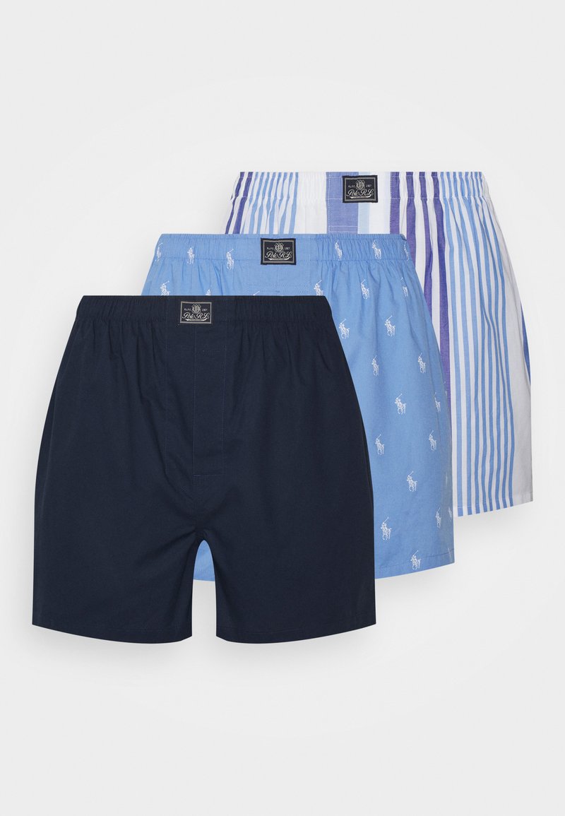 Polo Ralph Lauren OPEN 3 PACK - Cuecas boxer - white/light blue/grey