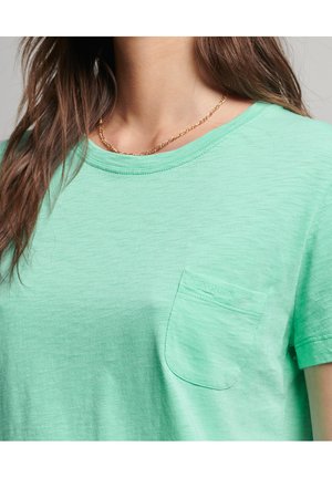 STUDIOS - T-shirt med print - fluro mint