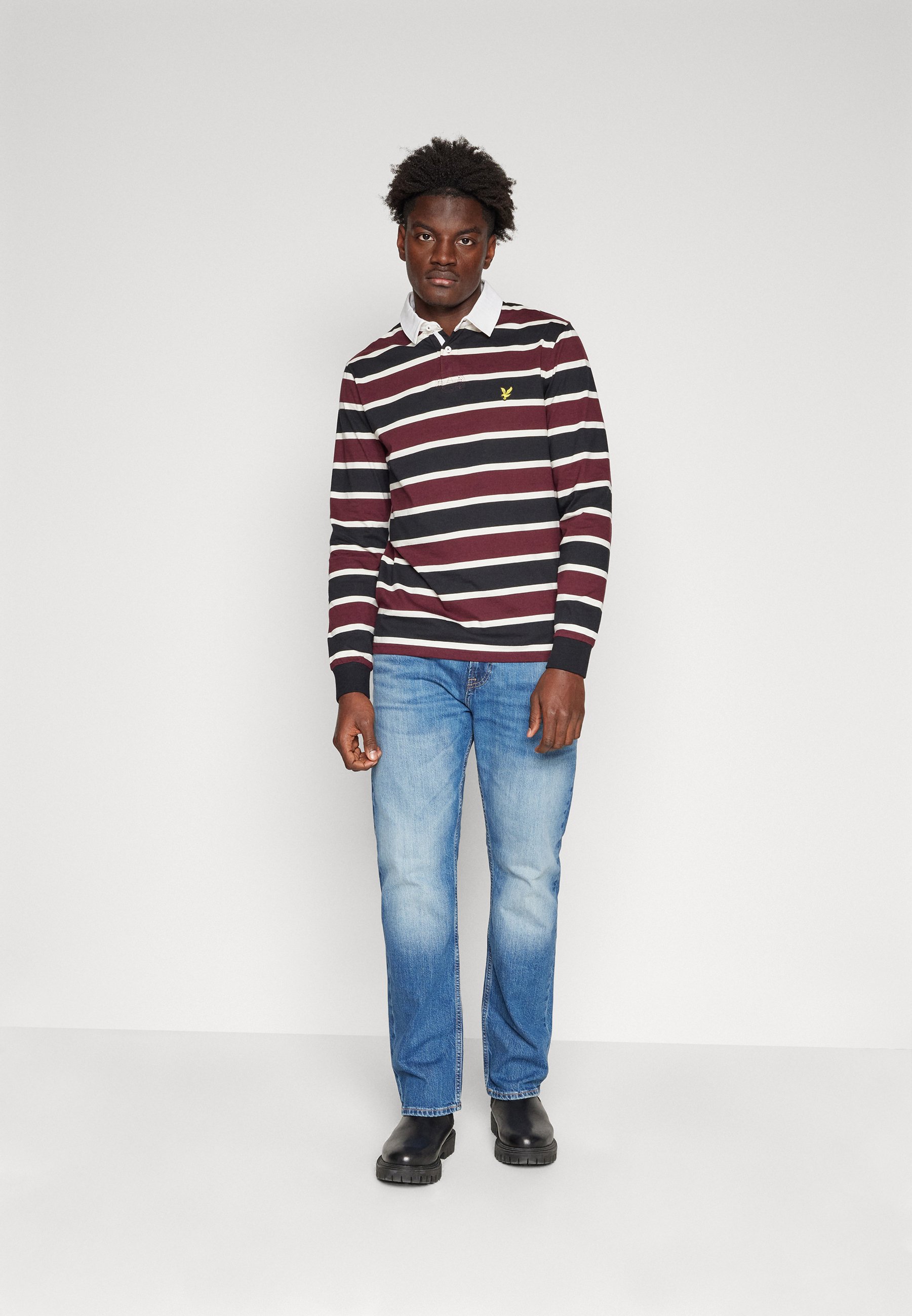 BELVET Striped Rugby Shirt 即完品 Striped Rugby Shirt – BELVET
