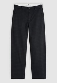 Ikke valgt, miles plaid dark tonal twill yd