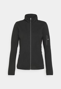 Icepeak Felpa con zip - black