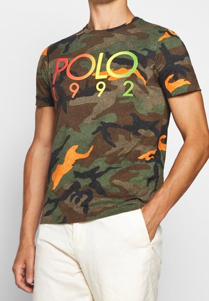 T-shirt print - orange