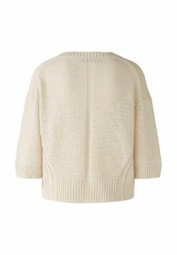 Oui Strickpullover - light stone