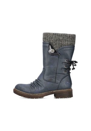 Rieker Snowboot/Winterstiefel - blau