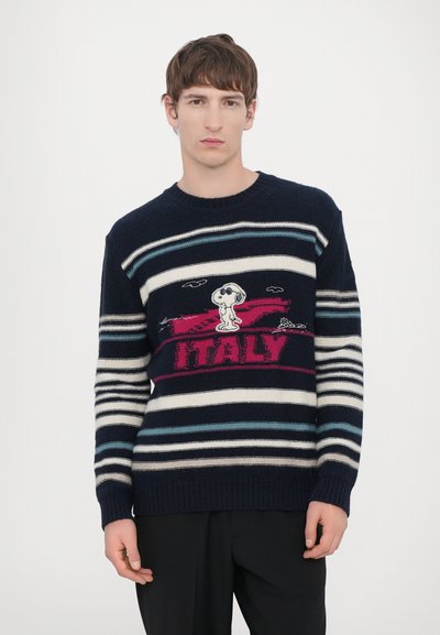 Iceberg MAGLIA GIROCOLLO - Strickpullover - blu classico