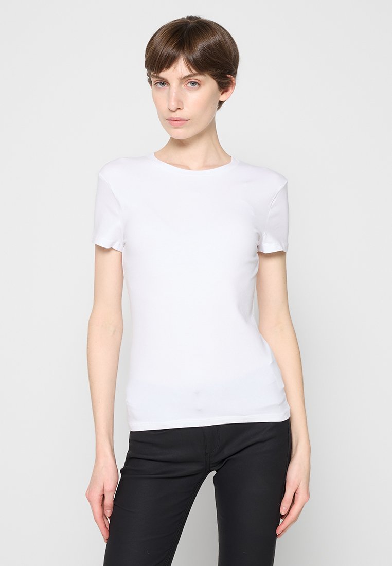 Abercrombie & Fitch T-shirt basic wit Abercrombie & Fitch T-shirt basic wit