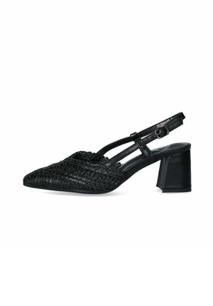 CON TACCO - Decolleté - nero