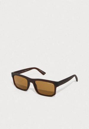 Saulesbrilles - matte frosted brown/bronze-coloured