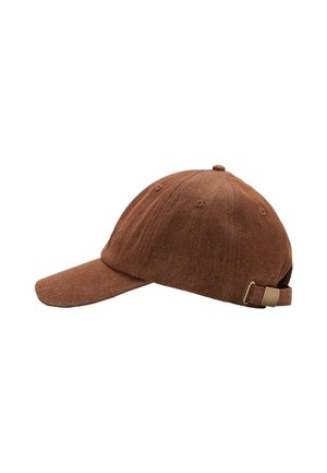 MIT GESTICKTER MESSAGE - Pet - brown