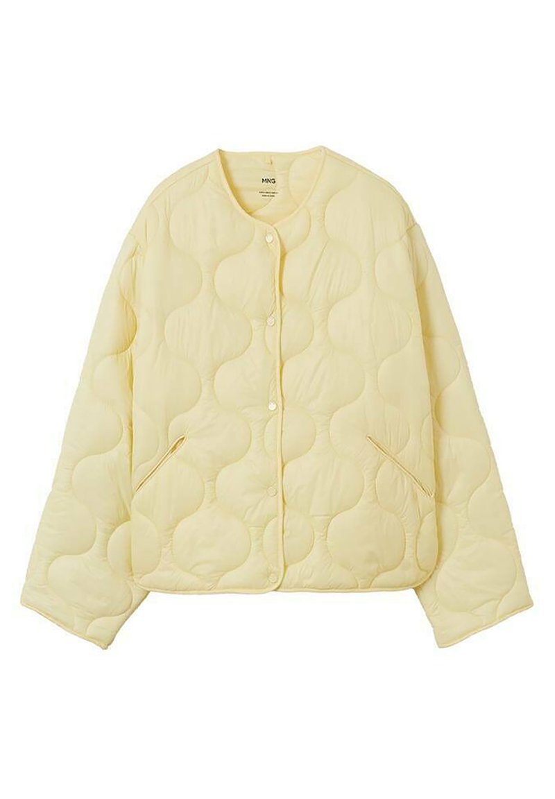 Mango Jas lichtgeel