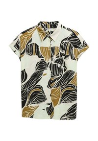 PLUS SIZE  - Camicia - neutral cut leaves design