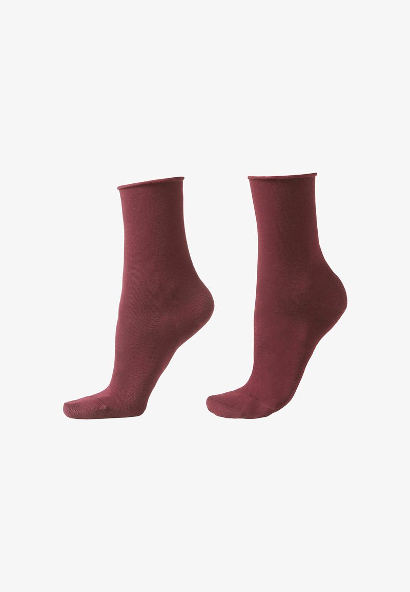 Calzedonia MIT UMSCHLAG Calze Burgundy/bordeaux Zalando