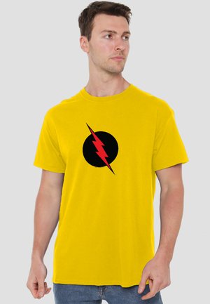 Cotton Soul, JLA REVERSE FLASH - T-Shirt print - yellow