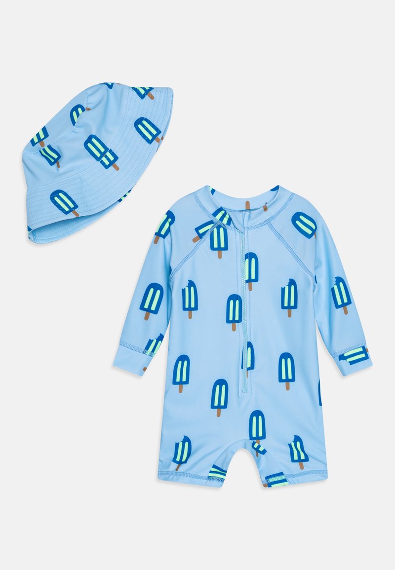 Cotton On BUNDLE CAMERON SWIMSUIT AND SWIM BUCKET HAT UNISEX SET